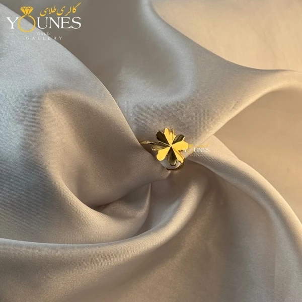 انگشتر طلا شبدر